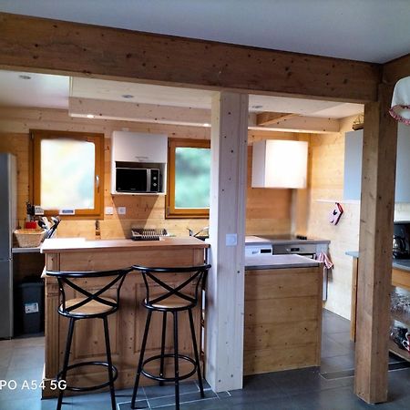 Chalet Luxe 12 Personnes Spa Sauna Vosges-Gerardmer 勒索里 外观 照片