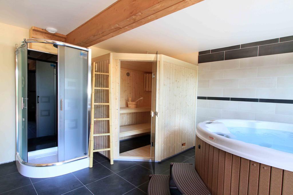 Chalet Luxe 12 Personnes Spa Sauna Vosges-Gerardmer 勒索里 外观 照片